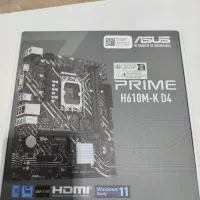 مادربورد asus h610 mk d4|قطعات و لوازم جانبی رایانه|کرج, کمال‌شهر|دیوار