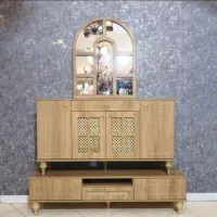 کنسول آینه میز جاکفشی|بوفه، ویترین، کنسول|هشتگرد, شهرک بعثت|دیوار