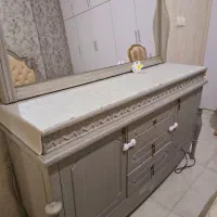 سرویس خواب ۲ نفره تخت و میز آرایش|تخت و سرویس خواب|شیراز, شهرک سراج|دیوار