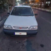 پراید  سفید دوگانه
