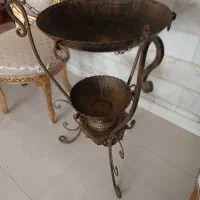 ظرف میوه یا جاشمعی فرفورژه کنار سالنی|صنایع دستی و سایر لوازم تزئینی|کرج, فاز ۳ گوهردشت|دیوار
