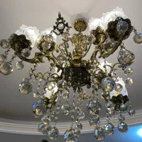 لوستر برنجی