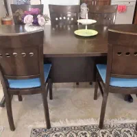 میز ام دی اف ۱۰ نفره با ۶ صندلی|میز و صندلی غذاخوری|لواسان, |دیوار