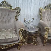 فروش یک دست مبل 9 نفره چوبی