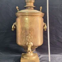 سماور زغالی روس قدیمی عتیقه