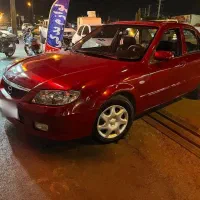 مزدا ۳۲۳ اتومات تیپ ۵ آلبالویی|خودرو سواری و وانت|تهران, گلستان (شهرک راه آهن)|دیوار