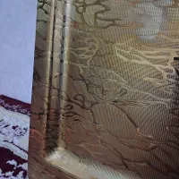 سینی طلایی|ظروف سرو و پذیرایی|زاویه, |دیوار