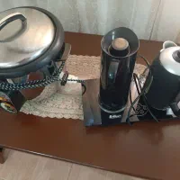 پلوپز12نفره نو و چایی ساز فلر