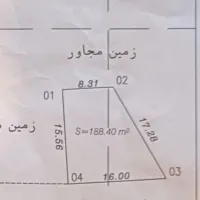 فروش زمین مسکونی زیر قیمت نزدیک خیابان بلوارخرمشهر|فروش زمین و ملک کلنگی|رشت, کوی امام رضا|دیوار