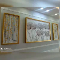 تابلو نقاشی مدرن لوکس|تابلو، نقاشی، عکس|مشهد, الهیه|دیوار
