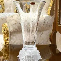 گلدان بوهمیا ۳۵ سانتی بزرگ، اصل چک ،کاملا نو