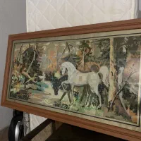 میز آینه و سنگ روی کابینت و تابلو گوبلن|بوفه، ویترین، کنسول|رشت, گلسار|دیوار