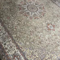 جفت ۱۲متری ماشینی ۷۰۰شانه گردویی رنگ در حد نو|فرش|حمیدیا, |دیوار