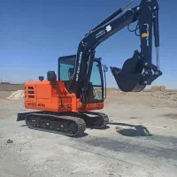 خاکبرداری توسط بیل مکانیکی،بابکت،خاور،