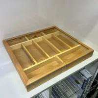 جای قاشقی داخل کشو چوبی راش سایز بزرگ|آبچکان و نظمدهنده ظروف|تبریز, |دیوار