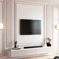 طراحی و اجرای قاب بندی و گچبری