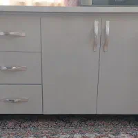 کابینت نو فلز با درب ام دی اف