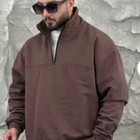 دورس سه نخ نیم زیپ سایز xl