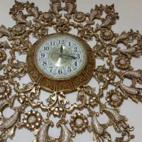ساعت تمام برنجی|ساعت دیواری و تزئینی|قرچک, مهدیه|دیوار