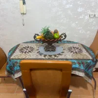 فروش ویژه یک دست میز ناهار خوری ۴نفره mdf در حد نو