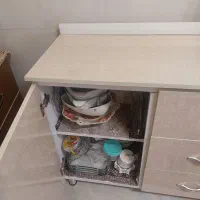 دو عدد کابینت ام دی اف سالم در حد خیلی نو