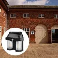 چراغ سولار دیواری سنسور دار بدون سیمکشی|لامپ و چراغ|کاشان, مفتح|دیوار