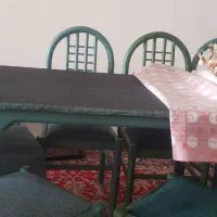 مبلمان راحتی هفت نفره و میز ناهار خوری هشت نفر|مبلمان خانگی و میز عسلی|تهران, تهرانسر شرقی|دیوار
