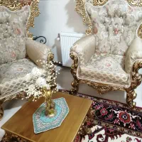 دو دست مبل کلاسیک سلطنتی هفت نفره