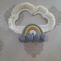 شلف مکرومه|صنایع دستی و سایر لوازم تزئینی|مشهد, هفت تیر (حافظ)|دیوار