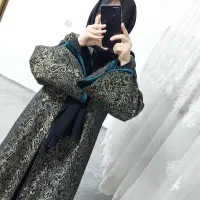 مانتوعبایی عید مجلسی مزون‌دوز