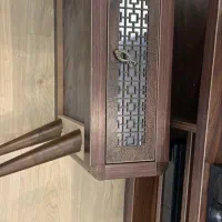 میز تلویزیون mdf روکش چوب با کشوی متحرک در حد نو|میز تلویزیون|تهران, سید خندان (جلفا)|دیوار