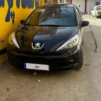 پژو ۲۰۷ اتومات سقف شیشه ای