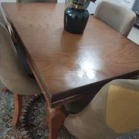 میزنهارخوری ۴نفره|میز و صندلی غذاخوری|بجنورد, |دیوار