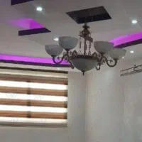 لوستر ۶ شاخه|لوستر و چراغ آویز|اصفهان, هفتون|دیوار
