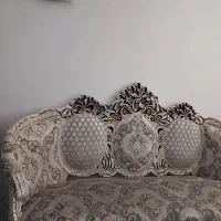 مبل هفت نفره استیل کاملا سالم|مبلمان خانگی و میز عسلی|کرج, حسن آباد|دیوار