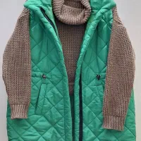 پافر سبز رنگ  بسیار زیبا و کاربردی