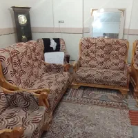 مبلمان 7نفره چوب روسی.
