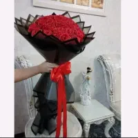 انواع دسته گل های روبانی|گل مصنوعی|میاندوآب, |دیوار