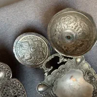 ظروف پذیرایی انتبک قدیمی سیلور|ظروف سرو و پذیرایی|تهران, سنائی|دیوار