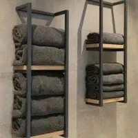 شلف دیواری حمام و سرویس بهداشتی مدل آریان