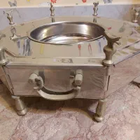 منقل هشت گوش نو ومنقل چهار گوش کارکرده استیل|اجاق گاز و لوازم برقی پخت‌وپز|اصفهان, احمدآباد|دیوار