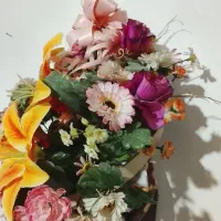 گل مصنوعی|گل مصنوعی|قم, قلعه کامکار|دیوار