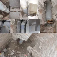 تاسیسات لوله کش نشتی آب فاضلاب لوله بازکنی نشتیابی