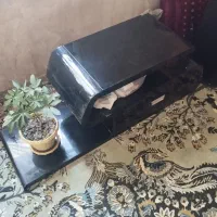 میز تلویزیون ( چوبی ) کوچک و جمع و جور
