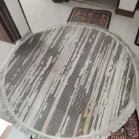 فرش گرد 1نیم در 1نیم