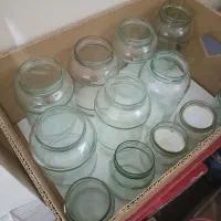 بانکه شیشه ای بزرگ 30 عدد|ظروف نگهدارنده، پلاستیکی، یکبارمصرف|مشهد, گلبرگ|دیوار