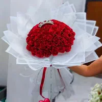 گل های روبانی خراب نشدنی برای کادو وخواستگاری و..