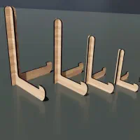 پایه قاب عکس چوبی و مگنتی هولدر عکس و تابلو رومیزی