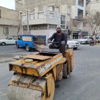 کرایه غلطک قلطک مخصوص زیرسازی کوبیدن خاک مخلوط