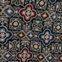 پارچه لنین سوزن دوزی (پرکار، مرغوب، تراکم بالا)